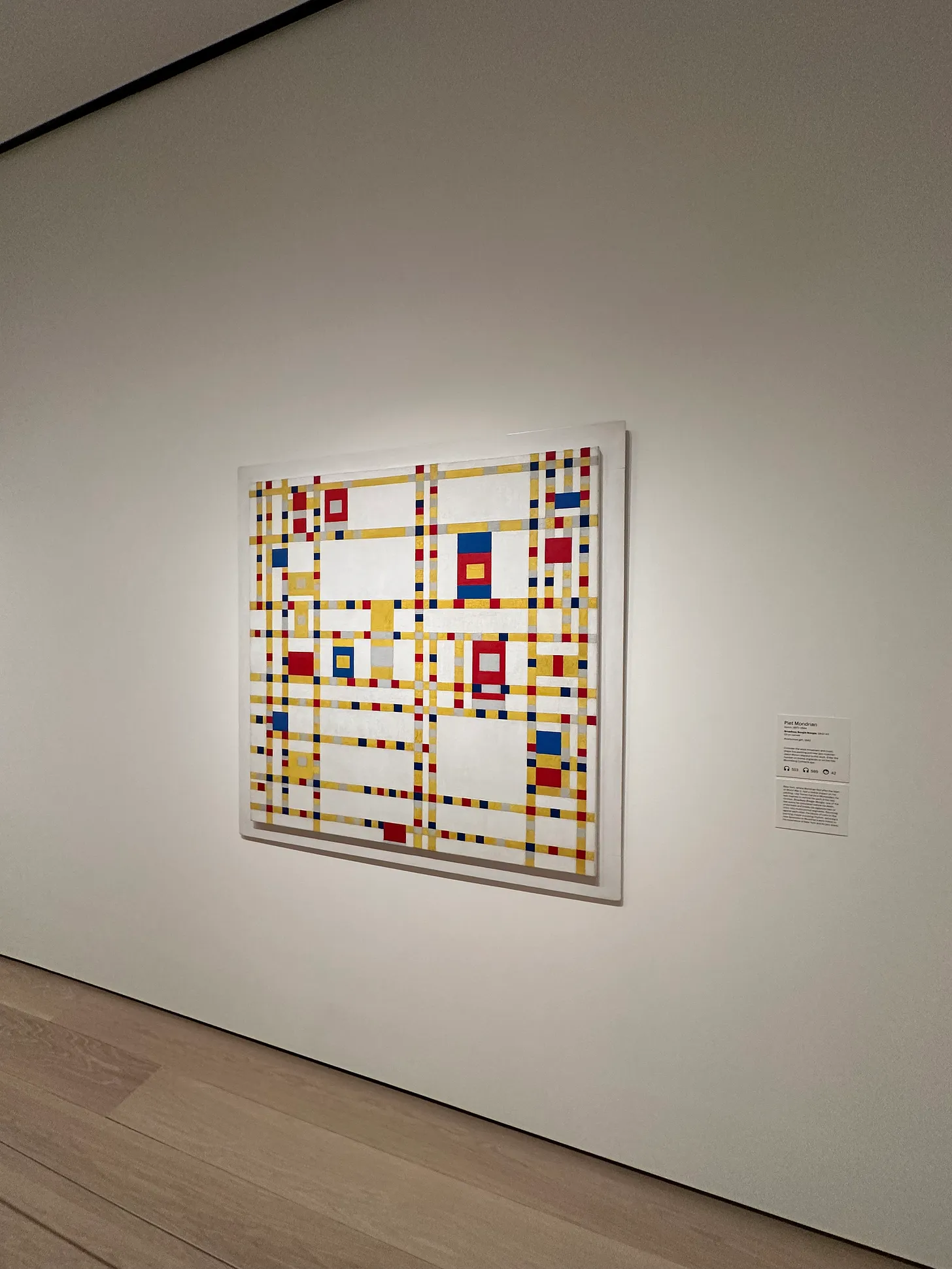 Piet Mondrian – Broadway Boogie Woogie